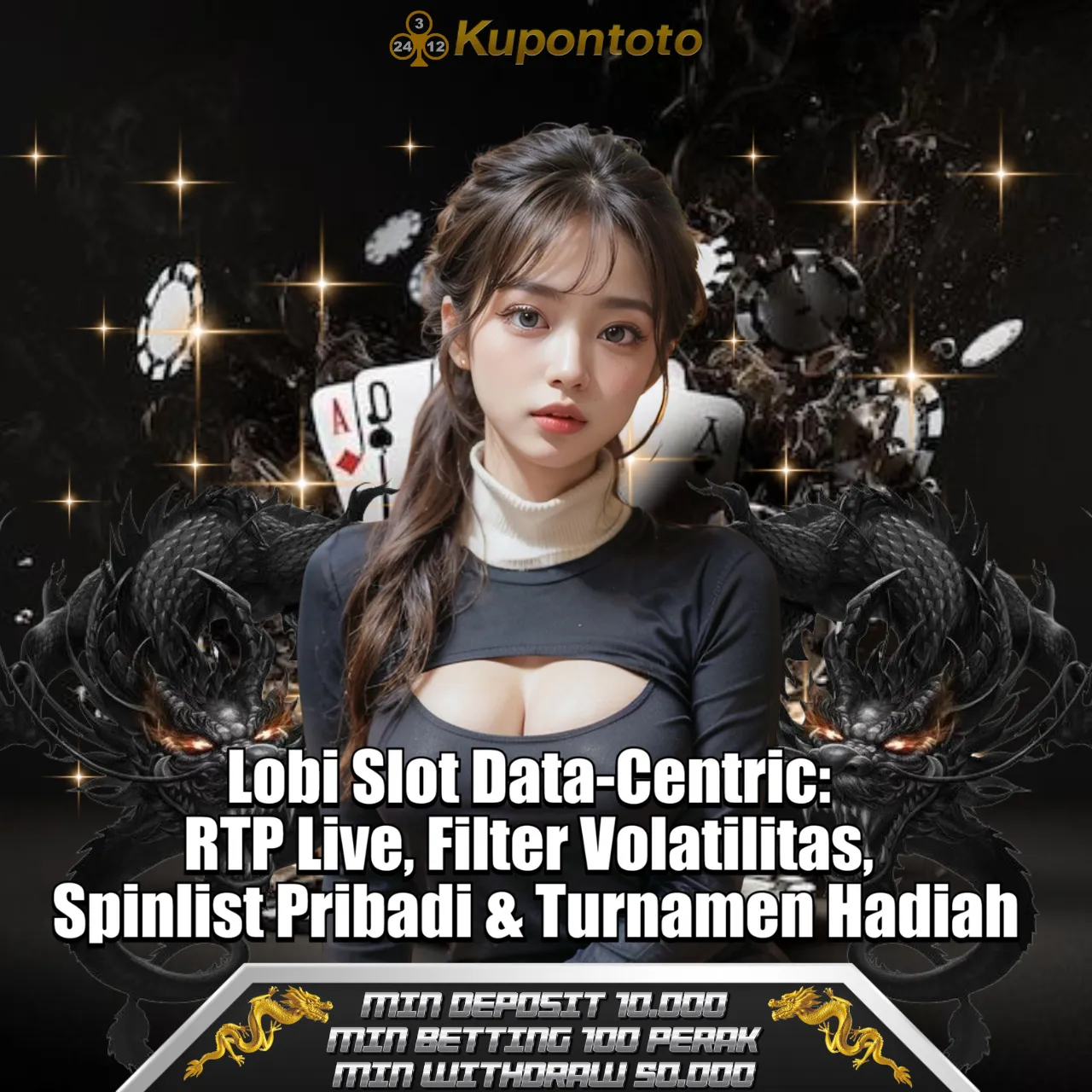 KUPONTOTO 😁 Lobi Slot Data-Centric: RTP Live, Filter Volatilitas, Spinlist Pribadi & Turnamen Hadiah